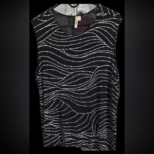 SUSAN LAWRENCE Black and White Top